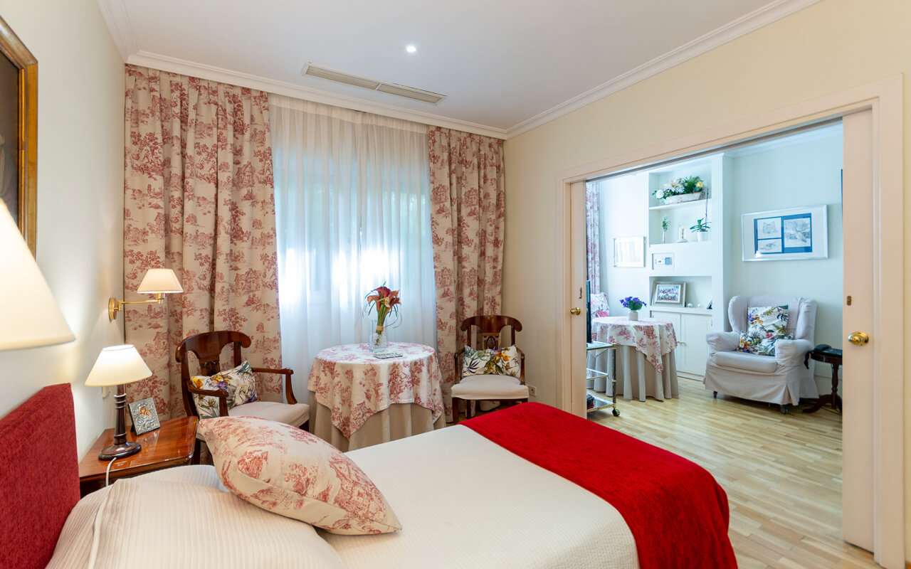 habitación de laResidencia Valmonte