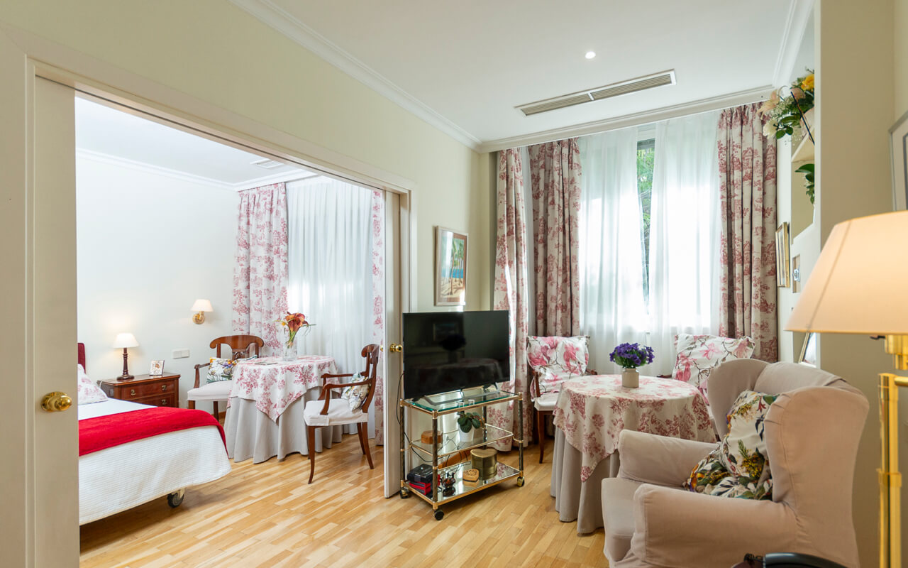 Habitación de la Residencia Valmonte